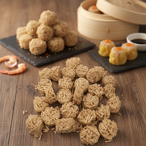 Palline di Ramen al Gusto di Gamberetti in Confezione all'Ingrosso, Snack Croccanti e Croccanti per <span class=keywords><strong>il</strong></span> Tempo Libero Quotidiano - Product Image 1