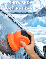 Grattoir à glace électrique rechargeable par USB pour déneigement automobile, déneigeur automatique portatif pour voiture