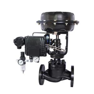 Vanne à boisseau sphérique pneumatique pour eau et vapeur, avec actionneur pneumatique et régulateur de position à membrane - Product Image 3