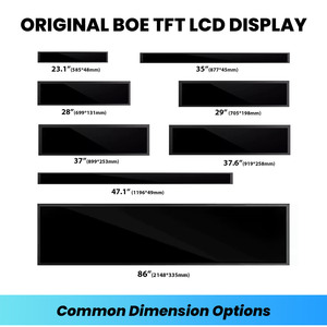 Display LCD <span class=keywords><strong>a</strong></span> Striscia Lunga 28 Pollici ad Alta Luminosità, Antiriflesso, per Menu Digitali in Fast Food e Segnaletica Drive-Thru - Product Image 2