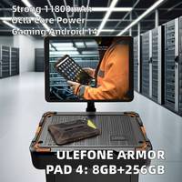 Tablette PC Ulefone Armor Pad 4 Ultra Robuste 10,36 Pouces Android 14 5G 8 Go+256 Go Double WiFi Divertissement et Jeux Prise EU Meilleur Prix