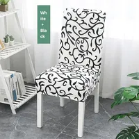 Sarung Kursi Setengah Elastis YiMing Bermotif Pernikahan Bahan Poliester/Katun Tahan Lama 45x45cm Dapat Dicuci Mesin Gaya Modern Untuk Pesta/Hotel