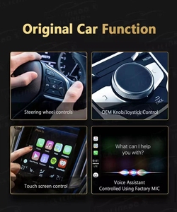 Kotak Streaming kunci mobil pintar sistem Android Mini Carplay Ai Box nirkabel Android Auto garansi 1 tahun