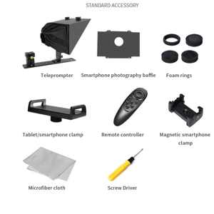 <span class=keywords><strong>Teleprompter</strong></span> Portátil FEELWORLD TP13A para Educación, Capacitación, Cursos en Línea, Seminarios con Soluciones de Marca Personalizada - Product Image 6