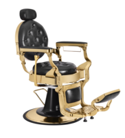 Fauteuils de Barbier Pivotants Modernes Noirs Durables en Métal Inclinables pour Salon et Usage Scolaire – Vente Directe Usine