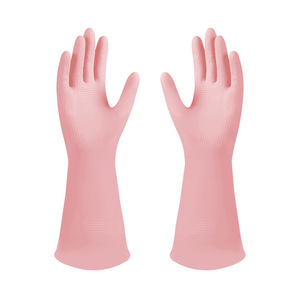 Gants en nitrile 16 pouces fins sans poudre, protection longue pour les bras, pour inspection de tatouages, multicolores, gants de sécurité jetables pour femmes - Product Image 1