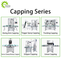 ZXSMART Machine de remplissage, de bouchage et d'étiquetage automatique de liquide vaisselle et de lotion pour verre et métal 380V de haute qualité – Produit de production