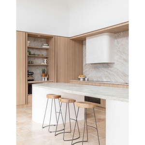 2025 allandcabinet New Úc phong cách cao cấp phẳng gói gỗ sồi trắng tủ bếp và tủ bếp Hội Đồng Quản Trị - Product Image 1