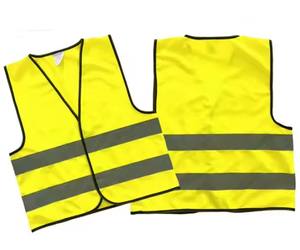 Gilet de sécurité réglable pour enfants ANSI classe 1 EN 20471 certifié PVC réfléchissant matériau polyester respirant Logo personnalisable - Product Image 5