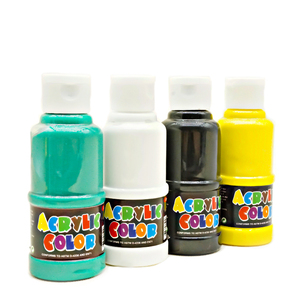 Haute qualité 120ml non toxique pas cher dessin <span class=keywords><strong>acrylique</strong></span> couleur <span class=keywords><strong>peinture</strong></span> pour les enfants et les débutants - Product Image 3