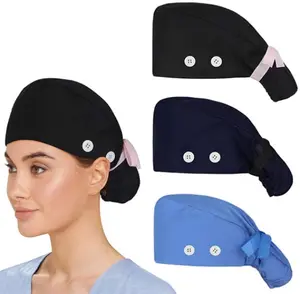 Vente chaude OEM Bonnets de gommage médicaux Chapeau de gommage chirurgical Chapeau de gommage pour la clinique