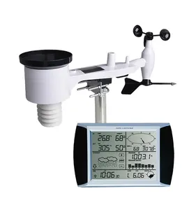 Solar Wireless Professional Touch Screen Weather Station with PC Interface