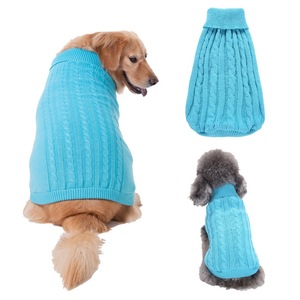 Hot Selling Soft Pet Sweater Warm Solid Color <strong>Dog</strong> Clothes for <strong>Dogs</strong> and <strong>Cats</strong> - Product Image 2