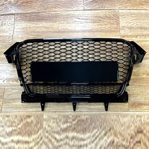 Rejilla de Parachoques Delantero Nueva de ABS para Audi A4 S4 Allroad B8.5 2013-2016, Color Negro Brillante, Marca PNB Aftermarket |   Garantía de 3 meses |   Instalación Fácil - Product Image 1