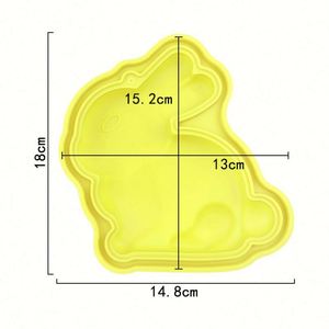 Custom Logo With Rabbit Shape Silicone <b>Cake</b> <b>Pan</b> Single Bake Tool Mold Reusale Hand Make Breakfast OEM\ODM - Product Image 2