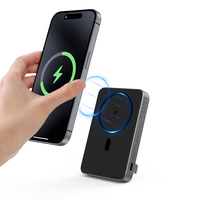 Chargeur sans fil magnétique certifié Qi2 P17 Mini 38,5 Wh 10000 mAh 15 W pour iPhone