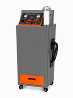 Amsxzo HY-2001 Machine de rinçage du système de lubrification moteur, nettoyage dynamique et statique double, filtre 3m, équipement d'huile automobile DC12V en fer