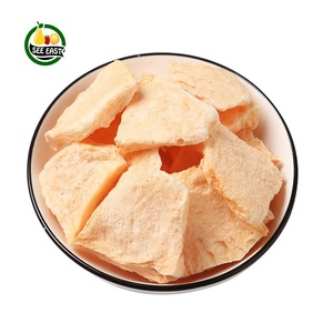 Chips de melon Hami lyophilisées sucrées et saines, prêtes à consommer, conservées en vrac, en tranches de cantaloup, processus de séchage FD - Product Image 1