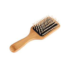 Brosse et peigne à cheveux en bambou naturel écologique, confortables pour un usage domestique, peigne anti-<span class=keywords><strong>poux</strong></span> et style tendance, type laser - Product Image 1