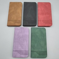 Étui portefeuille en cuir professionnel pour iPhone 18 17 Air 16 15 Pro Max Plus et Samsung S26 Ultra S25 S24 A27 – Housse de protection type livre