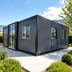 Casa Modular Expandible de 20 Pies con Drenaje de PVC, 1, 2, 3, 4, 5 Dormitorios, Cocina, Lujosa, Impermeable, Plegable y Portátil - Product Image 1