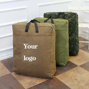 Sac de voyage en toile à double bandoulière avec logo personnalisé, sac de rangement, bagage supplémentaire, grand sac de voyage, sac à dos de voyage pour <span class=keywords><strong>adulte</strong></span> et adolescent - Product Image 2