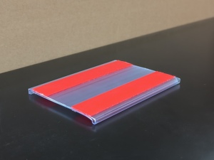 Porte-étiquettes de prix en PVC transparent personnalisé, bande adhésive pour étagère, bande de données pour supermarchés, entrepôts et besoins en distribution - Product Image 3