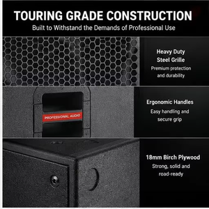 ซับวูฟเฟอร์คู่ขนาด 21 นิ้ว ระดับมืออาชีพ 4000w 16000w วอยซ์คอยล์ 150 มม. แบบ Passive 140db 8 โอห์ม สำหรับเวที สนามกีฬา คอนเสิร์ต รุ่น Ls-b221+ - Product Image 5