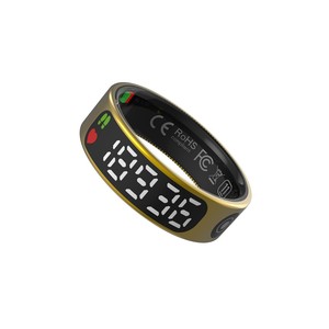 R9 avec écran tactile Page tournant la photo Smart Heart Rate Blood Oxygen Sleep Multi-Function Ring - Product Image 5