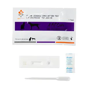 Kits de test rapide de diagnostic pour animaux de compagnie de haute qualité/Kit de test Fcv Ag/Kit de test rapide pour chats