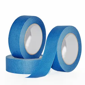 Oem Reasonable Price High Temperature Resistant Spray Blue Masking Painters Tape For Painting