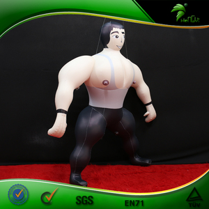 Passen Sie aufblasbares Spielzeug aufblasbare Muskel-Mann-Cartoon-Ballon aufblasbare <span class=keywords><strong>Animel</strong></span>-Puppe an - Product Image 2