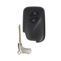 Carcasa Universal para Llave Le-xus de 2/3/4 Botones, Repuesto para Llave de Coche/SUV, Compatible con Lonsdor LT20-01/CK TOM-O-02 PCB