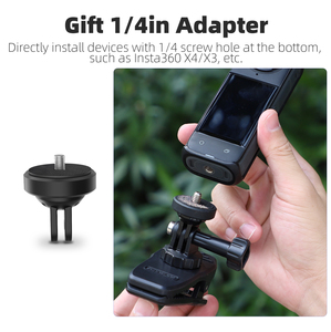 Adaptateur de clip de caméra <span class=keywords><strong>Support</strong></span> de sangle de <span class=keywords><strong>sac</strong></span> à <span class=keywords><strong>dos</strong></span> Clip de pare-soleil magnétique à 360 degrés pour Insta360/<span class=keywords><strong>GoPro</strong></span>/Accessoires de caméra de sport d'action - Product Image 5