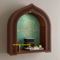 Bloques de Construcción Micro Diamond ABS, Réplica de las Famosas Mejores Mejores Mejores Láminas de la Historia: Mezquita Islámica Al-Haran, Gran Mezquita de la Meca, Kaaba, Cúpula de la Roca, Aqsa, para el Mercado Musulmán