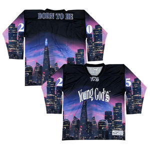 Groothandel Goedkope Custom Sublimatie Hockey Training Jersey Oem Service Ijshockey Kleding - Product Image 1