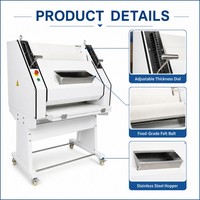 Machine automatique compacte de façonnage de pâte à pain pour la fabrication de baguettes, avec contrôle complet et façonnage long
