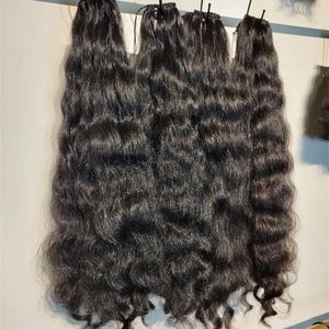 Toptan Ham Brezilya Saç Paketi Tedarikçisi, Ham Bakire Kütikül Hizalı Saç Paketleri, Çift Taraflı İşlenmiş Ucuz İnsan Saçı Eklenmesi - Product Image 4