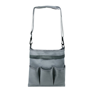 Waterproof Canvas <b>Garden</b> <b>Tool</b> Storage <b>Bag</b> Crossbody Shoulder <b>Bag</b> For Outdoor Use With Multiple Pockets And Durable Design - Product Image 4