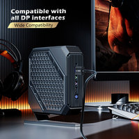 Câble DP 1.4 haute vitesse 8K 60Hz avec synchronisation audio-vidéo, boîtier ABS, gaine en PVC pour home cinéma
