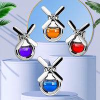 Diffuseur d'arômes rotatif pour grille d'aération de voiture, parfum léger longue durée, décoration, purificateur d'air, liquide aromatique pour voiture