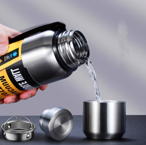 Garrafa de água esportiva com selagem a vácuo de aço inoxidável - Product Image 3