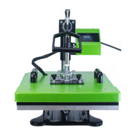 Presse à Chaud Numérique Auplex 15-en-1 2500W 2023 avec Plateau Rotatif pour Sublimation 15-en-1