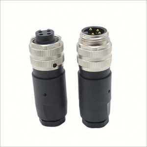 Conector Circular Macho DIN de 4 Pines y 7/8'' a Prueba de Agua Westsaim para Instalación en Campo, Enchufe Electrónico para Aplicaciones de Energía - Product Image 1