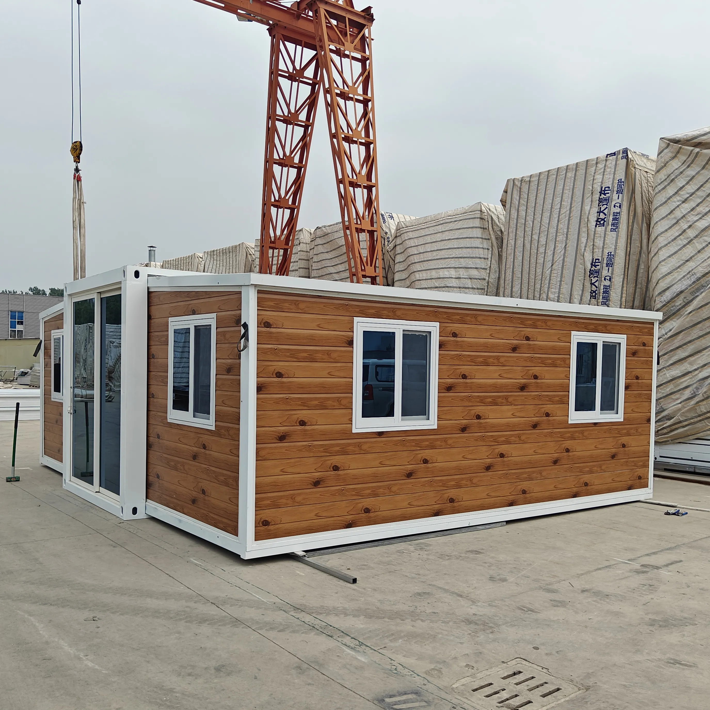 Mobile Home Expandable Container House Luxury Price 40ft Portable House Foldable Container