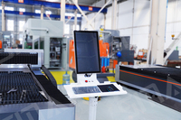 Machine de découpe laser à fibre industrielle 6000W 3015, machine de fabrication laser pour plaques métalliques 6kW haute performance