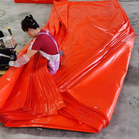 Bâche en tissu PE imperméable personnalisée pour usage industriel, construction et couvertures extérieures