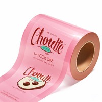 Rollo de película estirable de grado alimenticio con impresión personalizada | Embalaje de aperitivos dulces seguro para niños | Película de plástico sin BPA