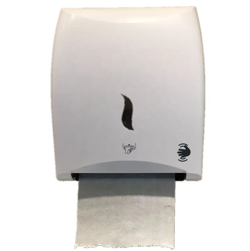 อิเล็กทรอนิกส์อัตโนมัติ touchless กระดาษผ้าขนหนู dispenser แฮนด์ฟรีผ้าขนหนู dispenser