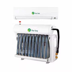 9000BTU Hybrid Solar Air Conditioner Vacuum Tube <b>Wall</b> <b>Mounted</b> Split Energy Saving Variable Frequency Low Noise Cooling/Heating - Product Image 4